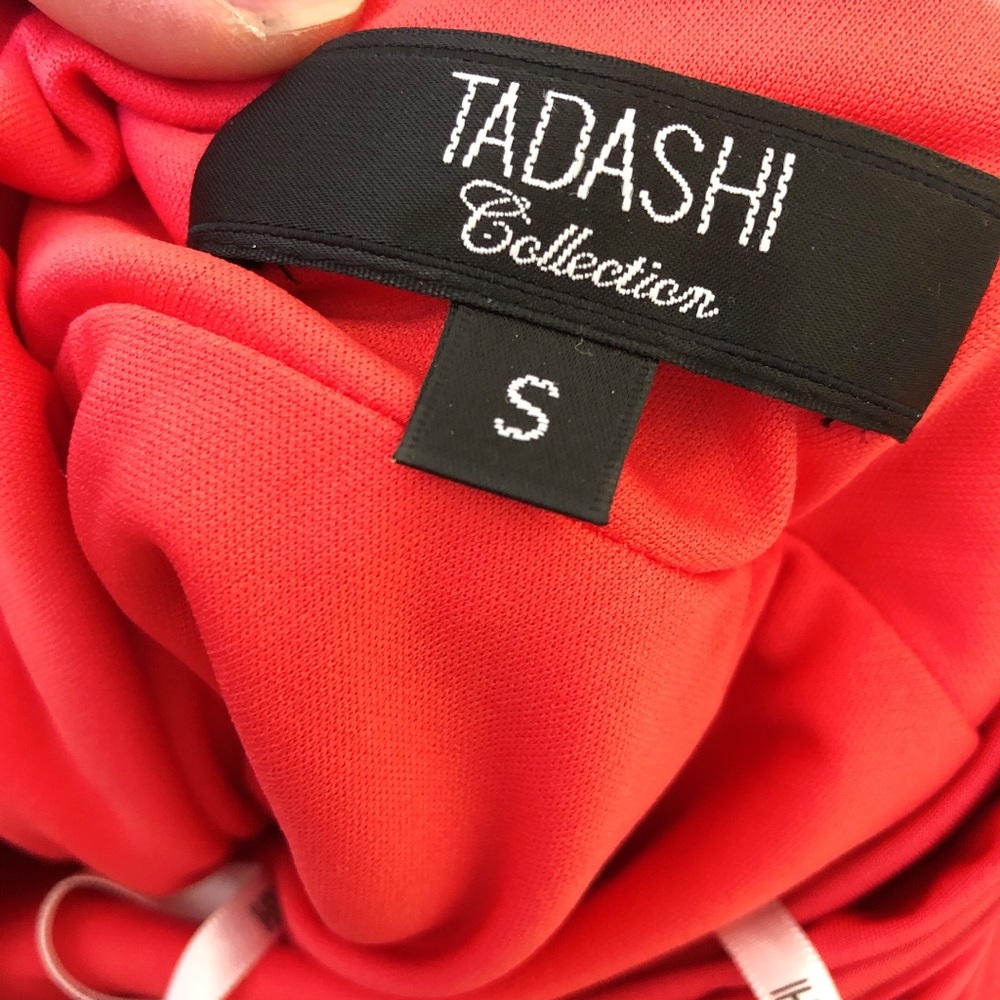 Tadashi Shoji Asymmetrical Draping Dress - Picture 3 of 3